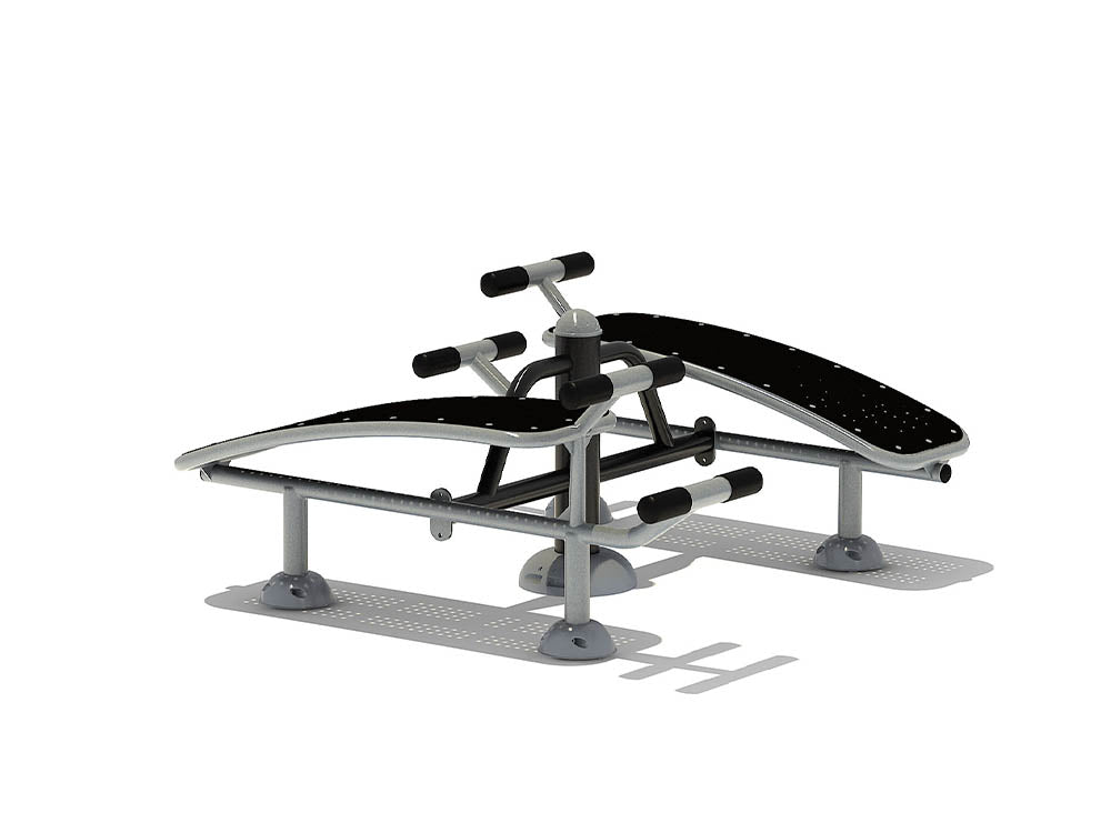 Double Sit Up Benches